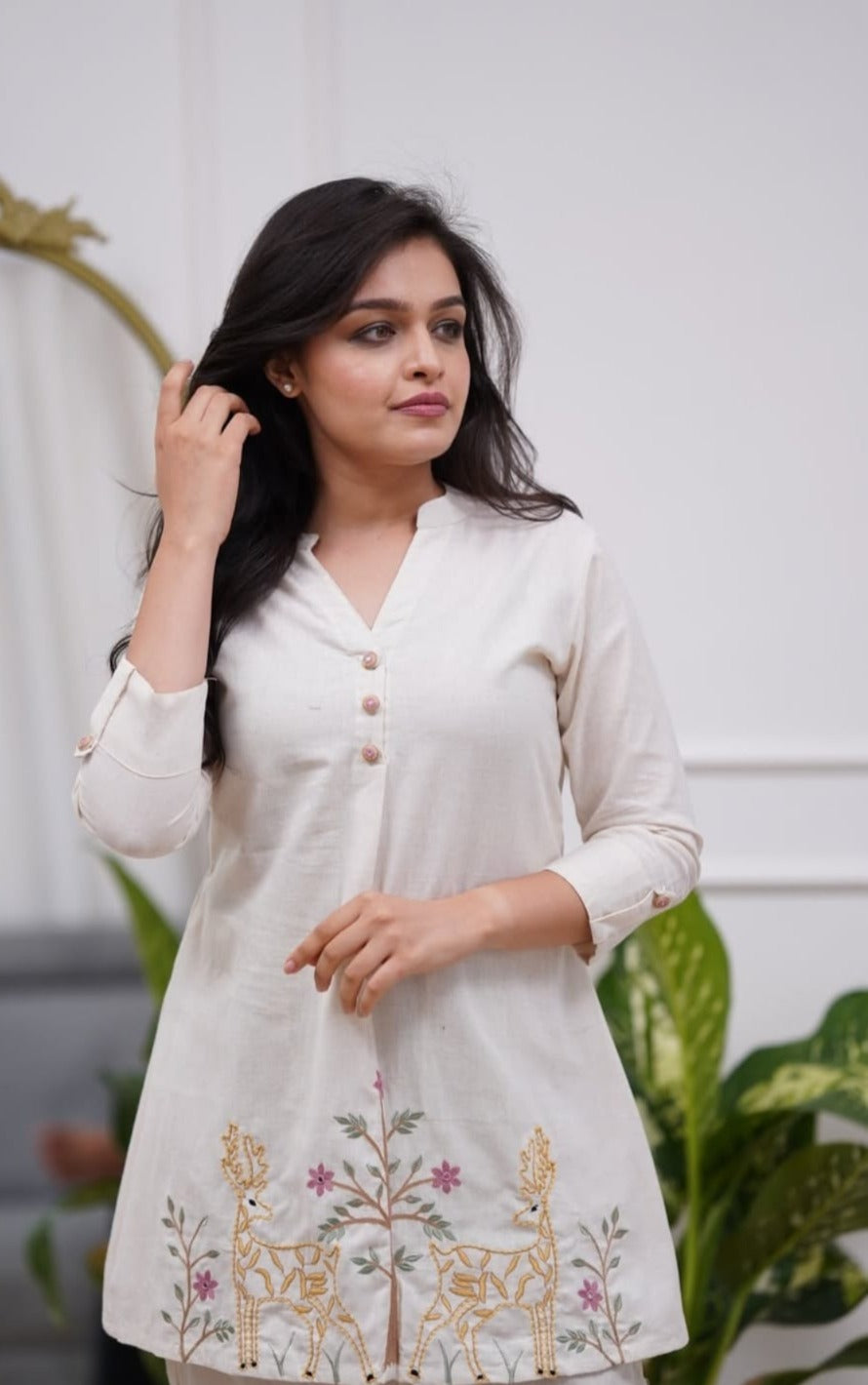 Embroidered Elegance Co-ord Set
