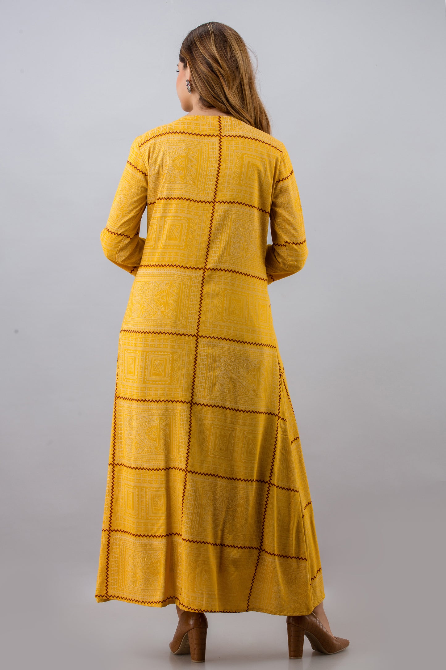 Cotton Grace Long Dress 2 Pc Set