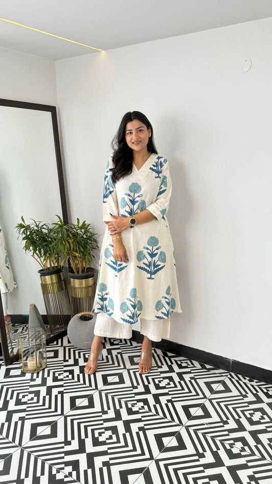 Classic Ease Kurti with Pants