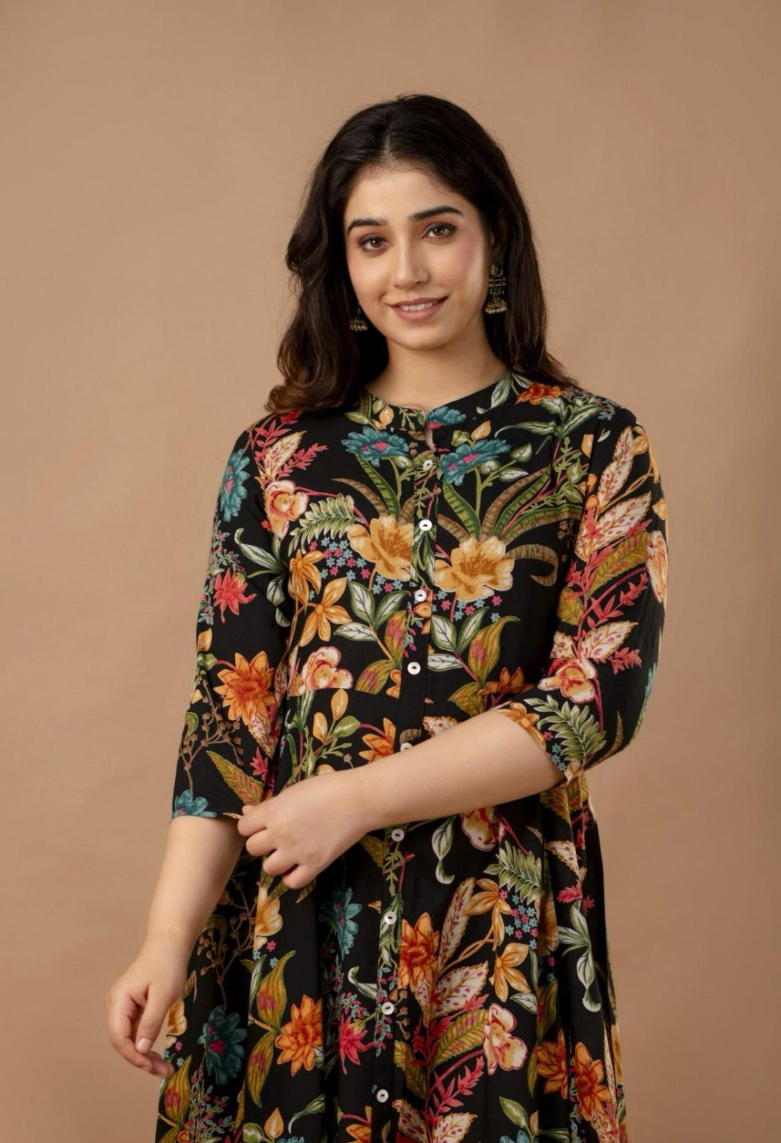 Bloom & Flow Midi Dress