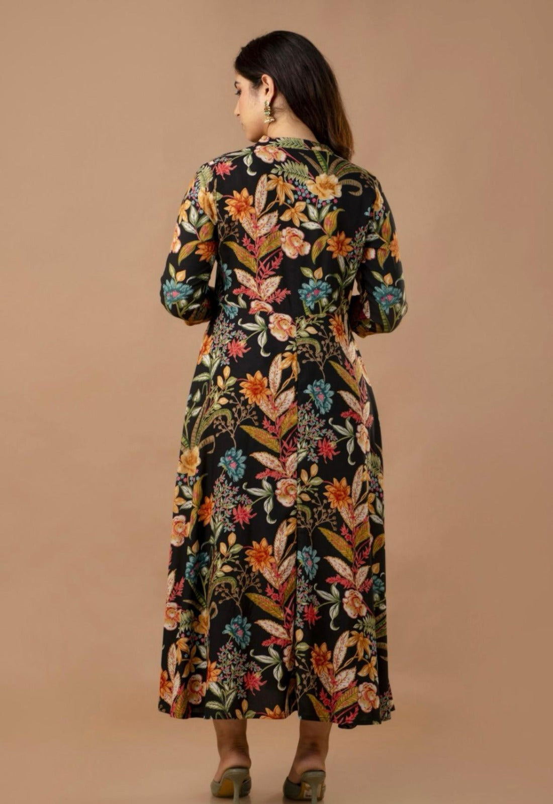 Bloom & Flow Midi Dress