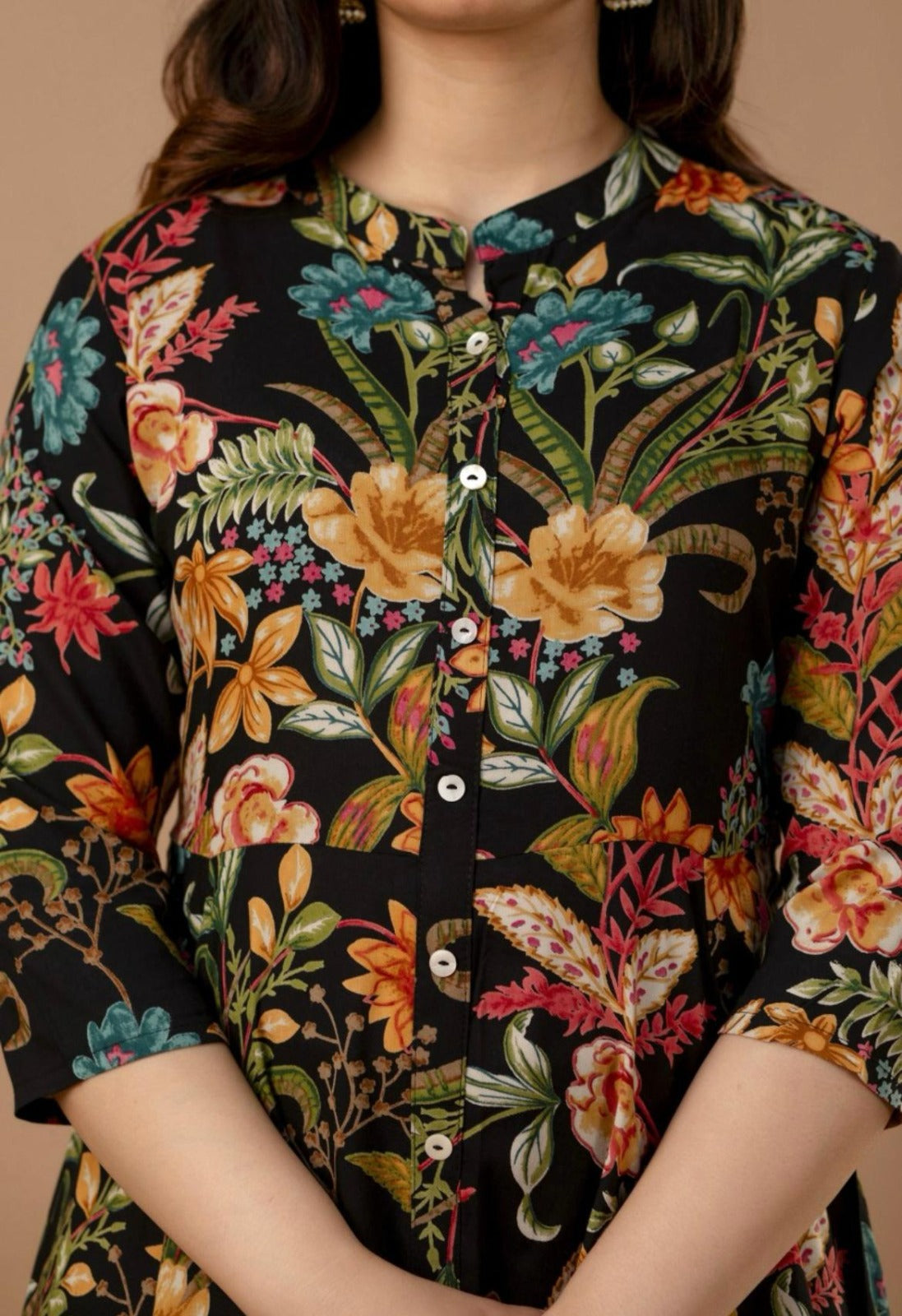 Bloom & Flow Midi Dress