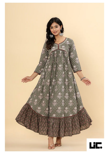 Effortless Elegance Cotton Dress - New Dress