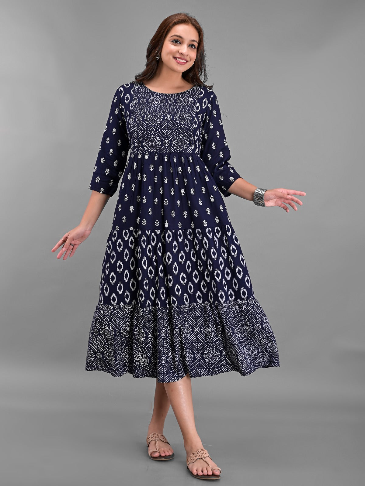 Everyday Elegance Rayon Dress - Women Clothing