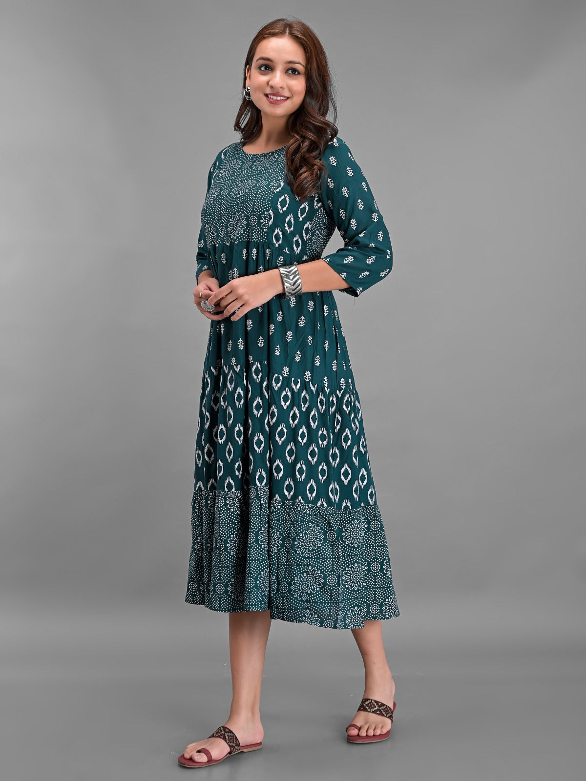 Everyday Elegance Rayon Dress